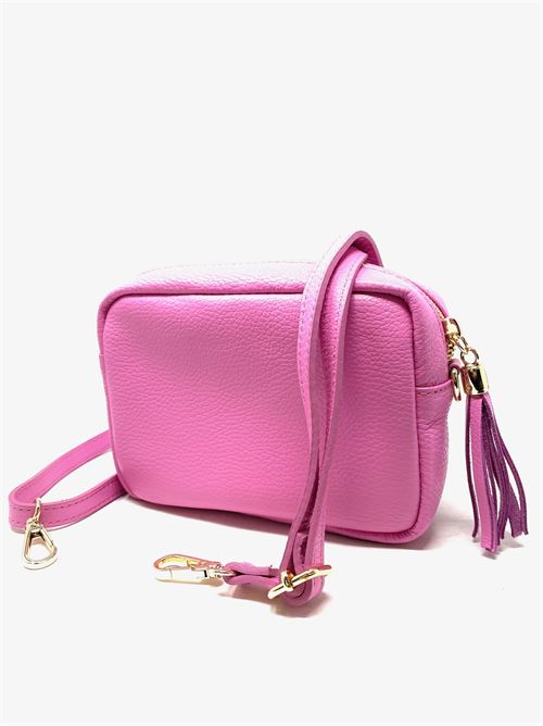 Borsa con nappina e cerniera IL LACCIO | VP891000PELLEROSA